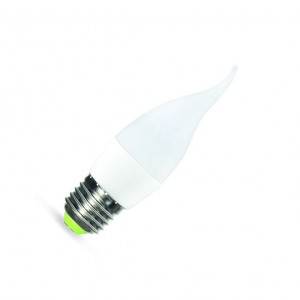 Лампа светодиодная LED-Свеча на ветру-standard 3.5Вт 230В Е27 3000К 320Лм ASD матовая