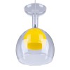 Люстра с бокалами для кухни LED LIMONES03 желтая 15 Вт фото 2