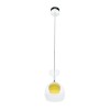 Люстра с бокалами для кухни LED LIMONES01 желтая 5 Вт
