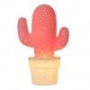 Настольная лампа Cactus 13513/01/66 40Вт Розовый Кактус