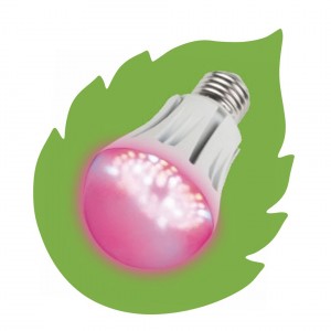 Фитолампа для растений светодиодная LED-A60-9W Е27
