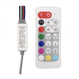 RGB+W контроллер для светодиодных лент T120 Mini 6A
