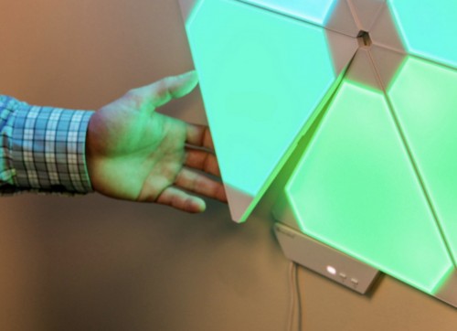 Nanoleaf Aurora light panels с модулем Rhythm Smarter Kit