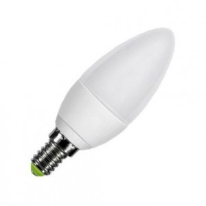 Лампа светодиодная LED-Свеча-standard 5Вт 220В Е14 3000К С37