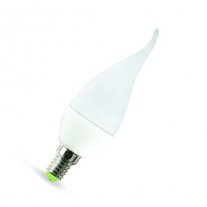 Лампа светодиодная LED-Свеча на ветру-standard 3.5Вт 230В Е14 3000К 320Лм ASD матовая