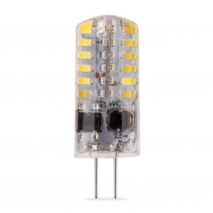 LED лампа G4 220V 25SJC-230-2.5G4 2,5W JC 4000K Белый свет