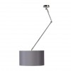 Подвесной светильник Lucide Eleni 31459/45/36 60 Вт Серый из ткани