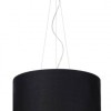 Подвесной светильник из текстиля Lucide Coral 61452/60/30 60Вт Черный